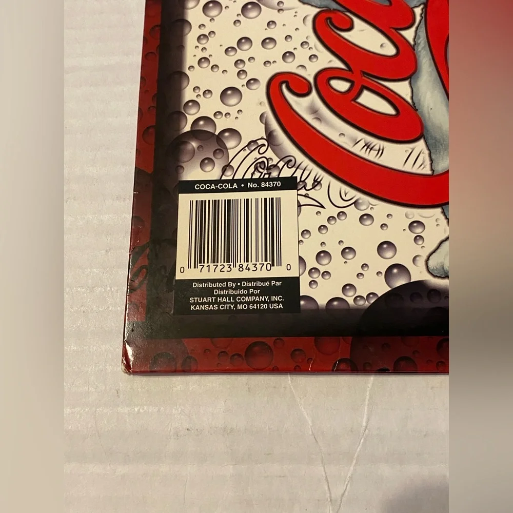 Coca-Cola 1998 Coke brand VTG school folder